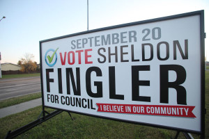 Election Signs Morinville